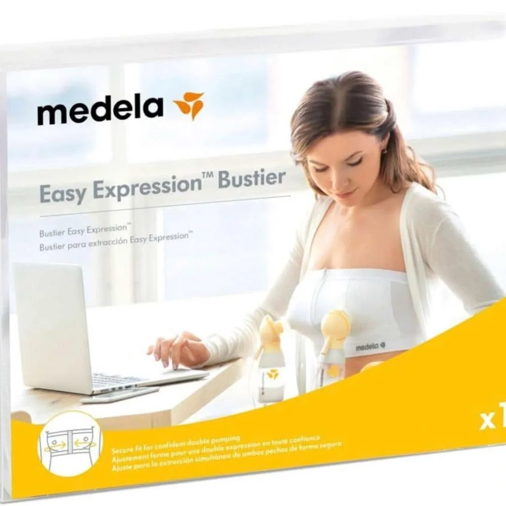 Medela Black Hands-Free Pumping Bra - Picture 3 of 5